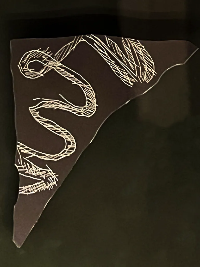 Levantine Cave Art during the Magdalenian - Serpentiform circa 12000 BC
